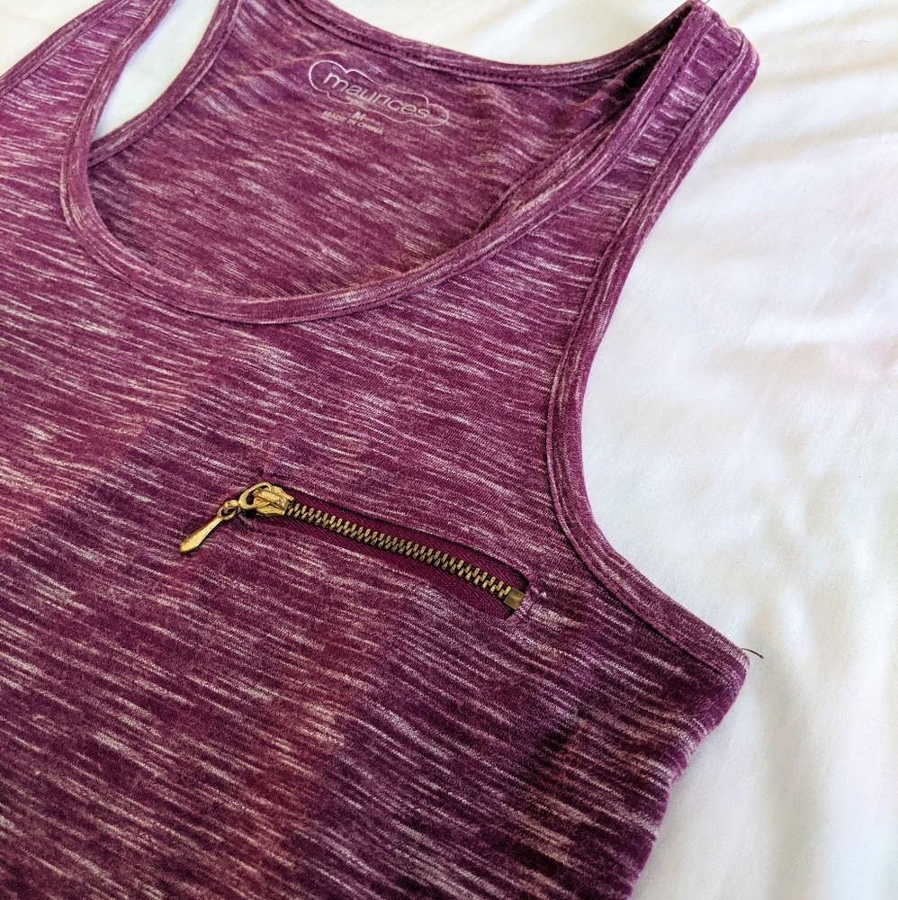 | Purple Tank Top |